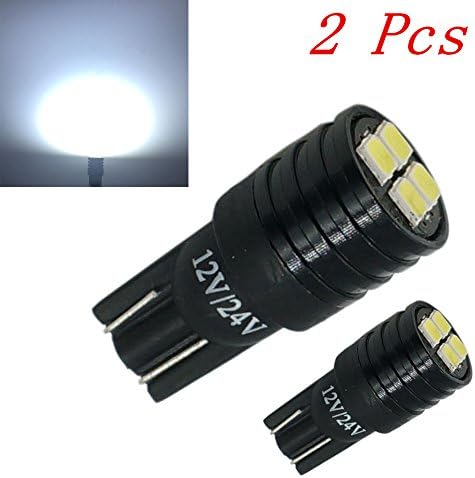 Efoxcity 2017 Newest, Super Bright 450 Lumens T10 / 194 168 2825 W5W LED Bulb For Car Replacement Lights License Plate Blub Door Reading Interior Lamp