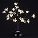 Fashionlite Natural Cherry Blossom Bonsai Tree Table Lamp,12-inch,20L,Home/Party/Festival/Christmas/Indoor Use
