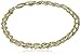 Amazon Collection 14k Yellow Gold Double Twist Rope Bracelet, 7.5
