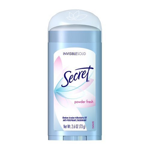 SecretOriginal Anti-Perspirant/Deodorant, Invisible Solid, Powder Fresh, 2.6-Ounces