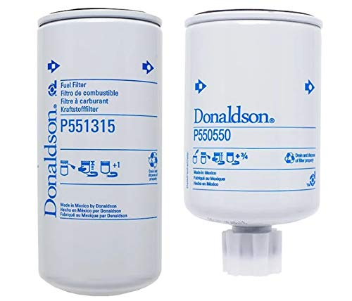 Donaldson AirDog Pre-Filter WS100 and Fuel Filter FF100-2 Combo Pack ( P551315 - P550550)