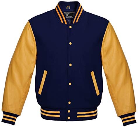 Revolution Enterprises Varsity Jacket Forest Green Wool and White