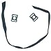 A&R Sports Chin Strap (1-Piece), Black