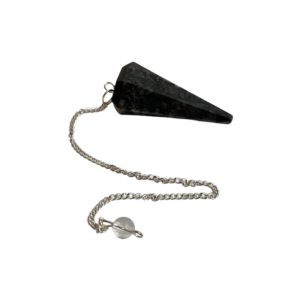 VIE Pendulum with Chain (Larvikite)