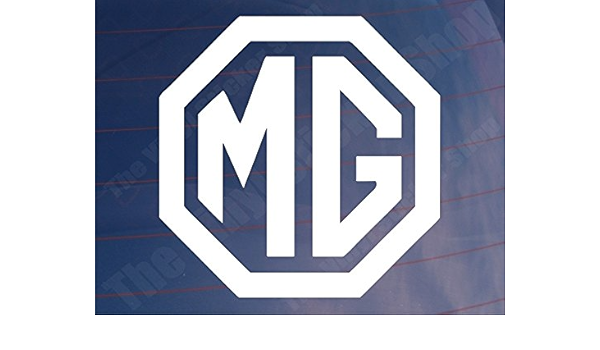 Mg Logo vinilo Classic Car/Bumper/ventana adhesivo – Ideal para ZR/ZT/TF/MGB