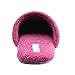 WILLIAM&KATE Men and Women's Cozy Slippers-Cute Fleece Memory House Slippers Cool Soft Casual Indoor Shoes (38-39/7-8B(m) US, Wine Red)