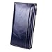 S-ZONE Women's Genuine Leather Trifold Long Wallet Card Case Slim Clutch Purse