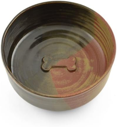 Holman Pottery Handmade Dog Bowl