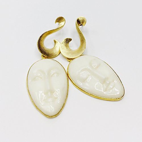 Moon Face Earrings