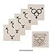 20 x MMF Logo Tattoos in Black - Threesome Sign - Fetish Club Tattoo (20)