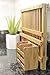 Bamboo Dish Drying Rack - Foldable And Collapsible Eco Friendly Plate Dryer With Detachable Utensil Holder
