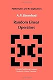 Random Linear Operators, Skorohod, A.V., 1402003269