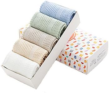 Lorises 5 Pairs Boy and Girl Breathable Cotton Socks Toddler Unisex Anti Odor Ankle Socks for Kids No Show