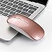 Islandse2.4GHz Wireless Optical USB Gaming Mouse 1600DPI Rechargeable Mute Mice for PC (Rose Gold)thumb 2