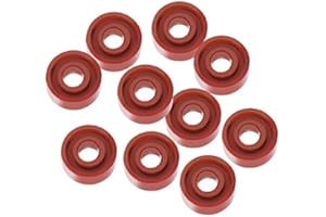 Aynaxcol 398188 10 Pcs Carburetor Float Valve Needle Seat for 398188 281144