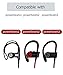 Black Replacement Earbud Tips for Beats Powerbeats3 Wireless Stereo Headphones – Small, Medium, Large, and Double Flange (Black)thumb 3