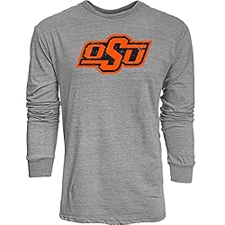 Blue 84 Men's Oklahoma State Cowboys Tri-Blend Long