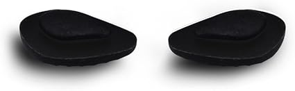 Amazon Com R G Accessories Premium Silicone Nose Pads For Nike Eyeglasses X3 Pairs Black Health Personal Care