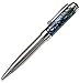 Xezo Platinum Plated Ballpoint Pen, Natural Sea Shell, Sterling Silver (Maestro Sea Shell BP)