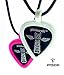 Pickbandz Necklace Silicone Pick Holder in Ghost White - Fits All