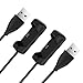 2Pcs Fitbit Flex 2 Charger, Reignet [Extra Length] 30CM Replacement USB Charging Cable for Fitbit Flex 2 Band Wireless Activity Bracelet