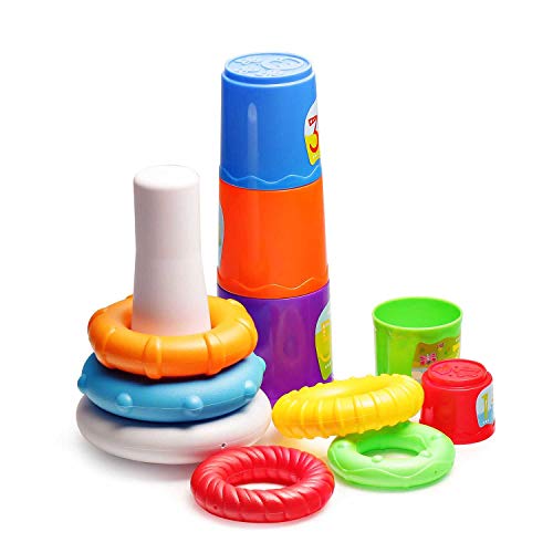 4 infunbebe+Stacking+Toddlers+Educational+Stacker