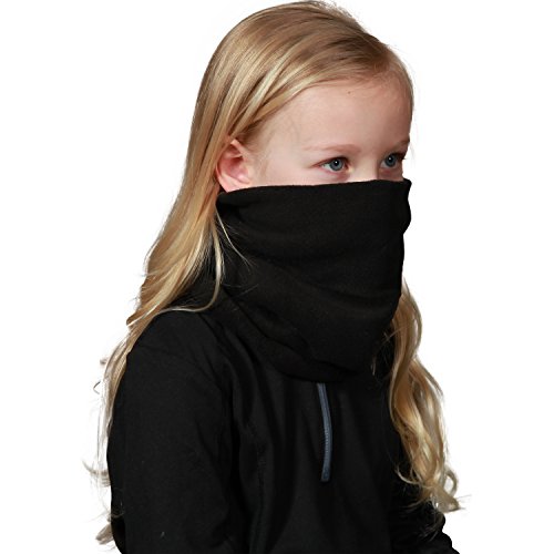 Turtle Fur Kids Chelonia 150 Classic Fleece Neck Warmer Black