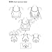 Simplicity Creative Patterns Misses' Knit Sports Bras Pattern, A (30A-44g)