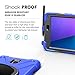 BRAECN Active 2 Case, [Rotating Hand Strap] [Built-in Kickstand] [Carrying Strap] Dropproof Shockproof Rugged Case for Active2 SM-T390/SM-T395/SM-T397 Tablet-Blue