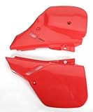UFO HO02611061 Replacement Plastic (FOR HONDA SD CVR CR125 89-90 RED)
