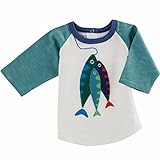Mud Pie Gone Fishing Shirt, Baby Boys, Large (4T/5T)