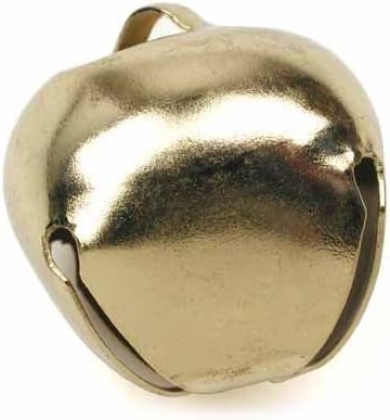 TWB5504 Jingle Bell 1-3/8 inch or 35MM Goldtone / Package of 72