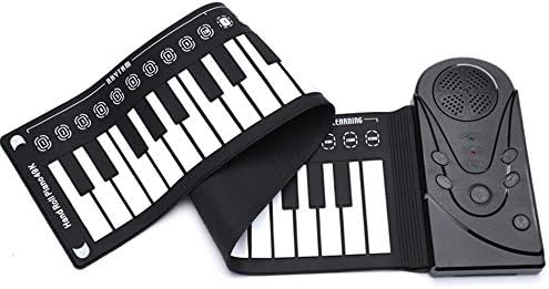 Folding piano Introduction To 49 Dampened, Piano Keys Folding Portable Electronic Dampened The Piano Keyboard Students Children Beginners Hand roll electronic keyboard