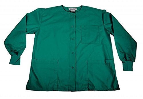 Natural Uniforms Women's Warm Up Jacket (Teal) (Small) (Plus Sizes Available)