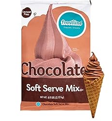 Frostline Chocolate Soft Serve Mix, 6 Pound Bag