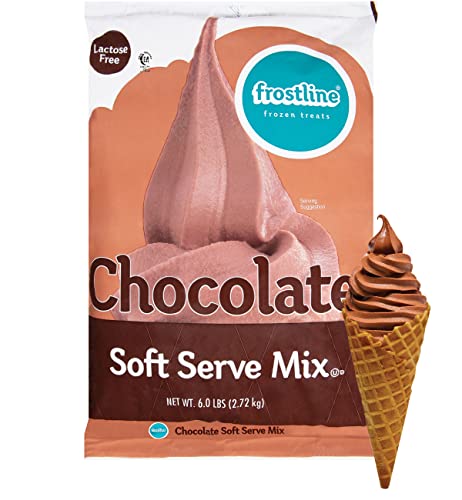 Frostline Chocolate Soft Serve Mix, 6 pound Bag