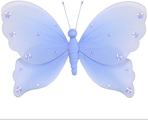 Amazon Com Bugs N Blooms Nylon Butterfly X Large 18 Blue Jewel