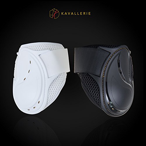 Kavallerie Classic Fetlock Boots, Impact-Absorbing and Air-Perforated Material, Durable & Evenly Distributes Pressure, Fetlock Injury Protection, Non- Slip with Soft Lining Show Jumping Boots