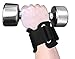Best Heavy Duty Lifting Straps Neoprene Padded 1 Pair Wrist Wraps & Rubbery Grip Support