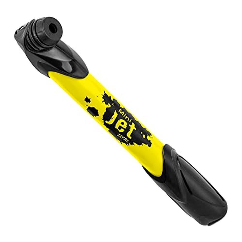 Zefal Unisex's Mini Jet Light Pump, Yellow, Small