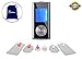 TechCare Mini Massager Tens Unit FDA 510k Cleared Lifetime Warranty Tens Machine for Drug Free Pain Management, Back Pain and Rehabilitation (Silver)