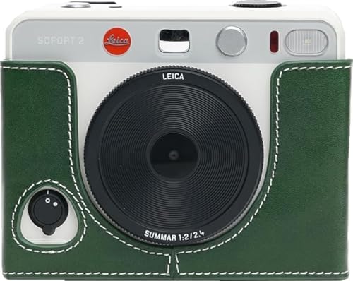 Amazon.com : MegaGear Leather Camera Case for Leica Sofort Instant