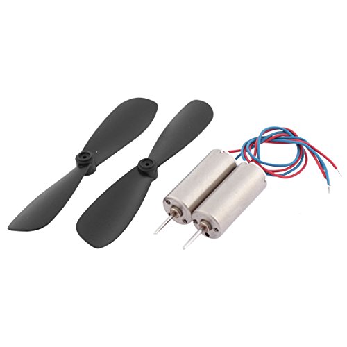 Rc toy 2-vanes propeller + coreless motor dc 3.7v 40000…