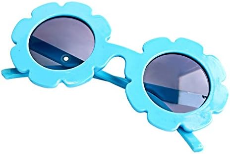 Kidoll Cute Sunglasses Stylish Flower Pattern Anti-UV Photography Outdoor Beach Party Decorations Glasses for Baby Kids Children