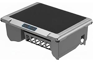 T1B Solar Powered Pool Skimmer Robot, Automatic Robotic Pool Surface Skimmer Cleaner with 24/7 Cleaning, Dual Charging Modes,