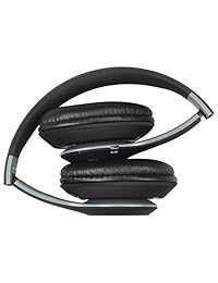 iLive   Auriculares in ear Bluetooth (incluye cable de audio de 0.138 in y cable micro USB a USB), color negro mate (IAHB48MB)
