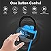 Bluetooth Headphones,ANBES IPX7 Waterproof Wireless Earbuds,Sports Earbuds with Ear Hooks & Mic, HD Stereo Sound in-Ear Bluetooth Earbuds, Up to 8 Hours Playing Time Gym Running (Blueblack)thumb 2