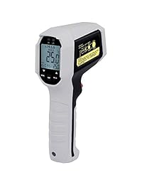 Voltcraft   Termómetro infrarrojo digital IRF 650 12DIP, pistola de temperatura láser doble precisa sin contacto (pirómetro)  31°F~1202°F ( 35~1,202.0 °F)