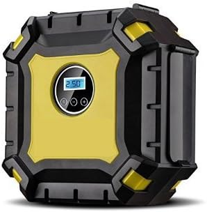 Kromatic Portable Air Compressor Pump,12V 160 PSI Auto Digital Tire Inflator,The LED Light with Switch Tire Pump for Car,Bicycle,Basketball,Air Boat and Other Inflatables