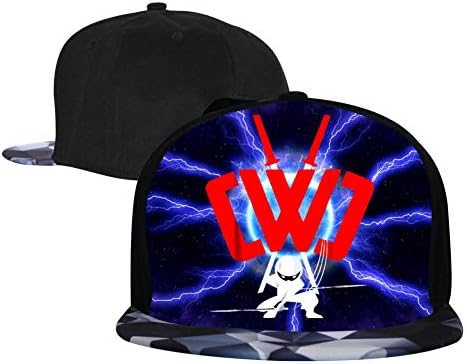 MIWOW Unisex Chad Wild Clay Ninja Action Logo Cotton Hip Hop Snapback Flat Hat Adult Dad Baseball Caps